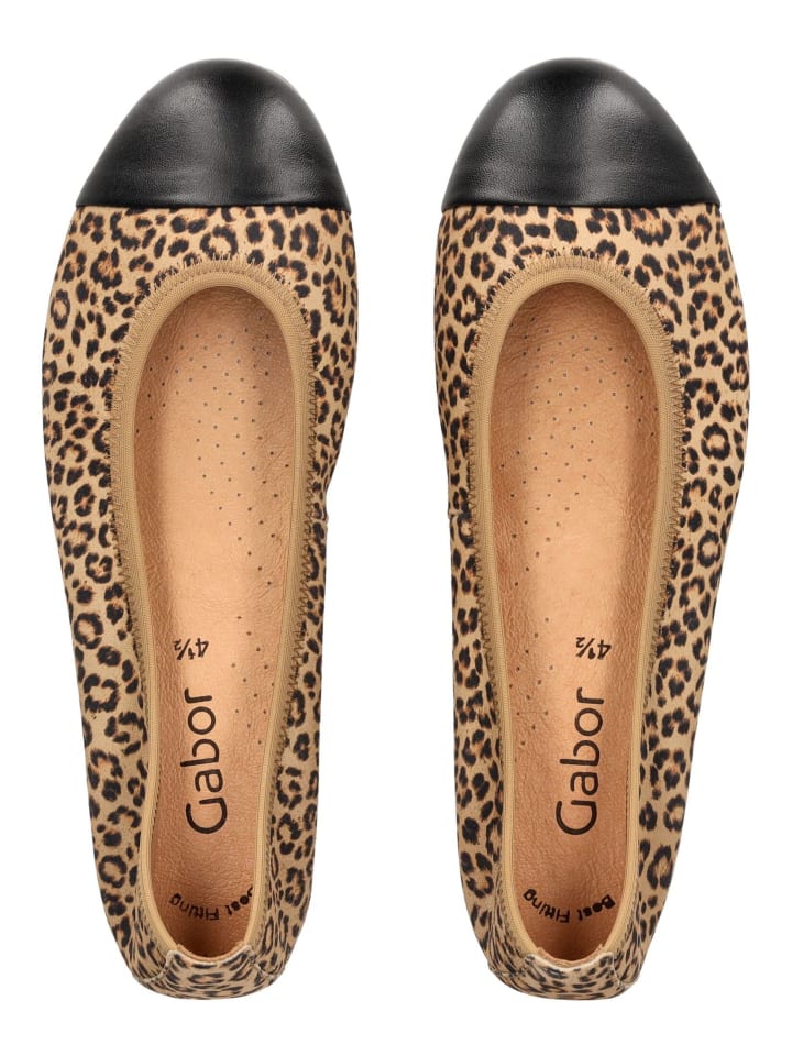 Gabor Ballerinas in Leopard günstig kaufen