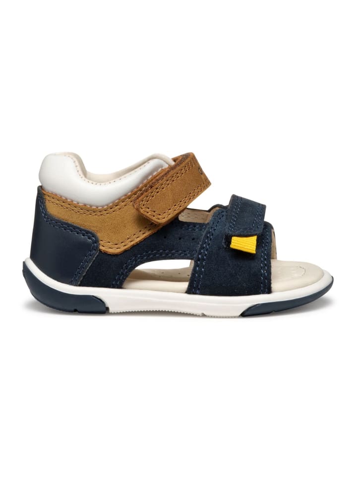 Geox Sandalen in Blau/Braun günstig kaufen