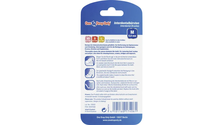 One Drop Only Interdentalbürsten M