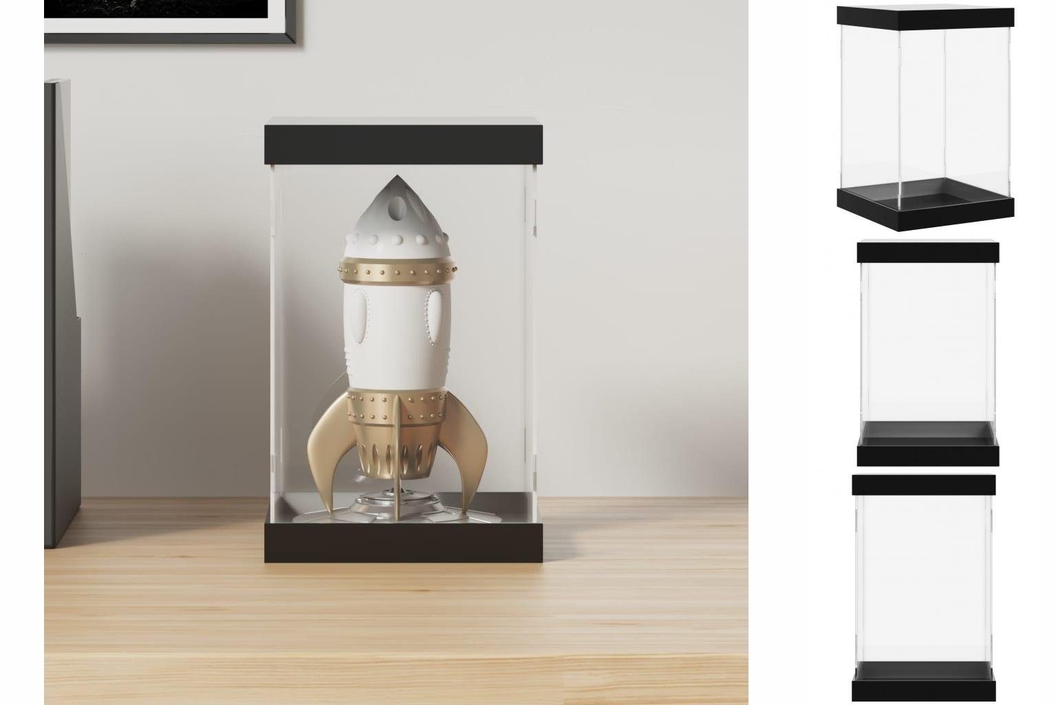 vidaXL Kleiderschrank Vitrine Transparent 14x14x22 cm Acryl