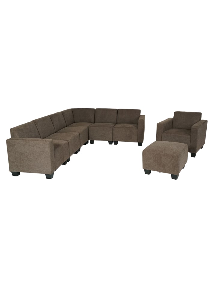 MCW Modular Sofa-System 6-2 Moncalieri, Braun günstig kaufen onesize