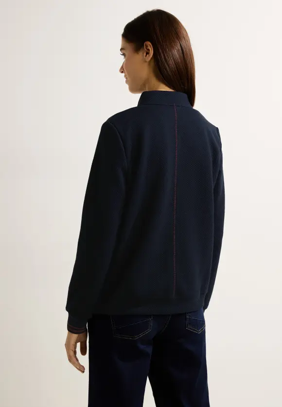 CECIL Struktur Sweatjacke