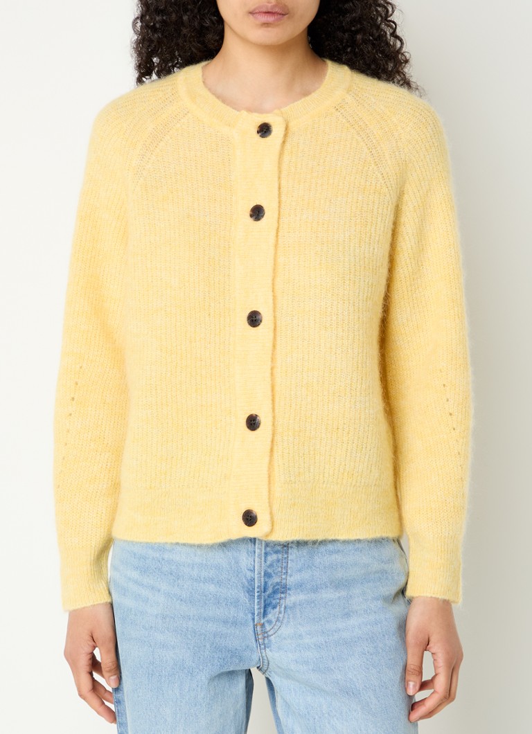 Gilet en grosse maille de laine d'alpaga mélangée, sélectionné par Femme Lulu