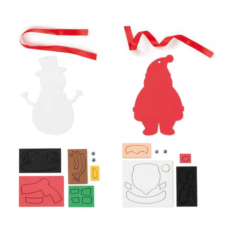 Kit 5 ornements de Noël mousse Oxybul