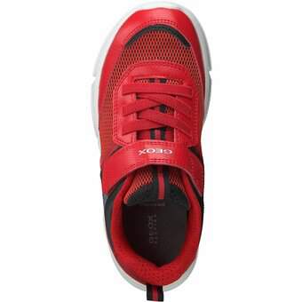 Geox J Aril Boy Sneaker in rot