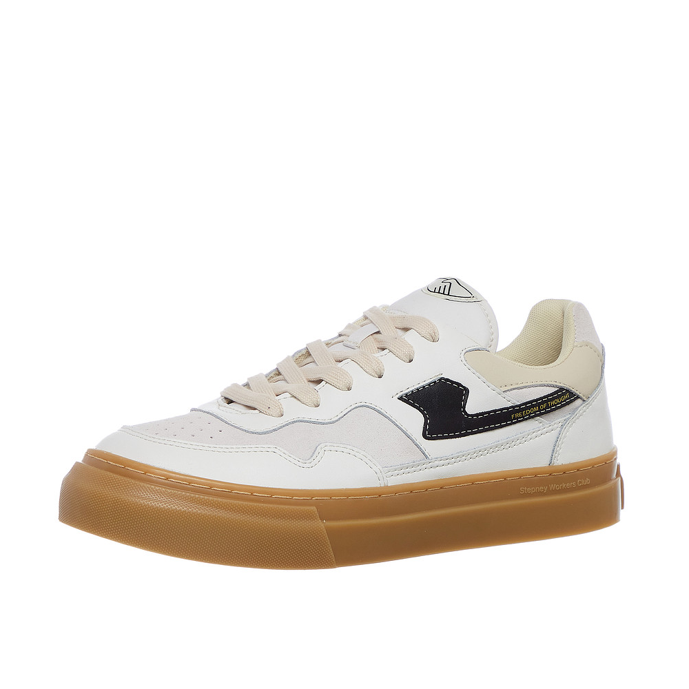 Stepney Workers Club Pearl S Strike Leather Mix YA09511 / weiss