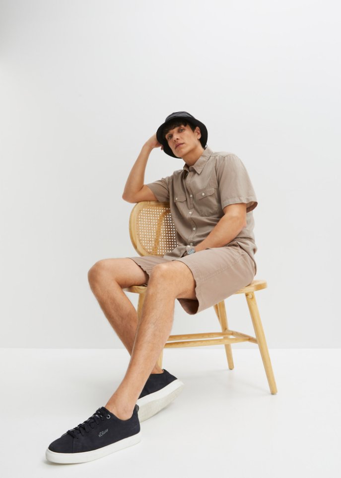 Chino-Bermuda, Regular Fit