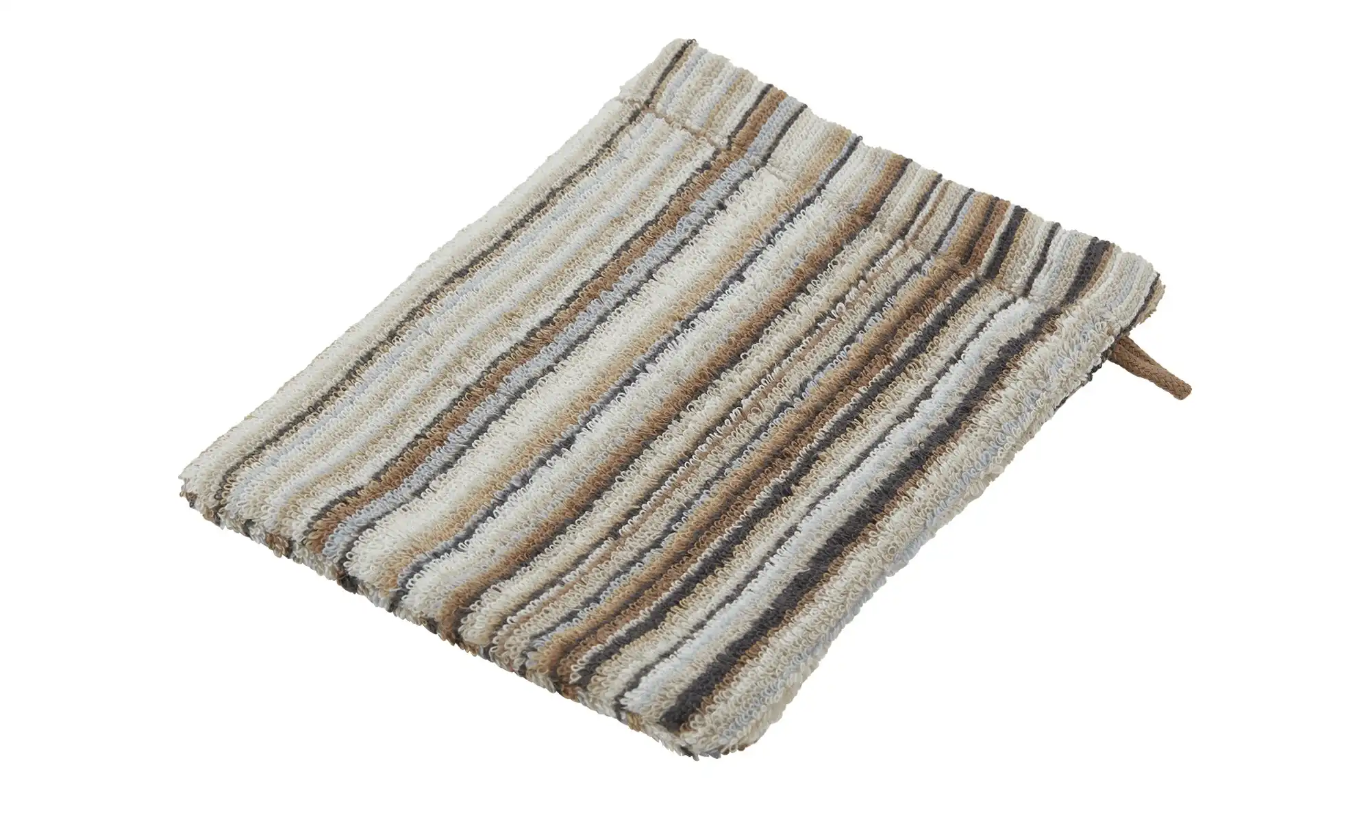 como Waschhandschuh Jacquard Streifen