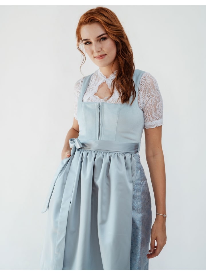 Hofglanz Dirndl in hellblau günstig kaufen