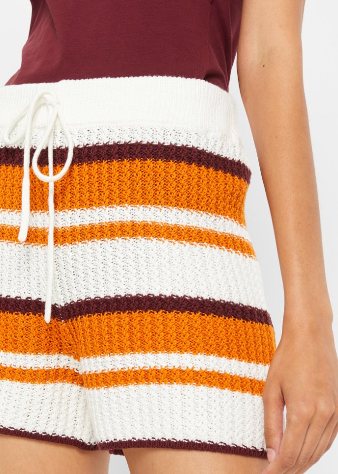 Strick-Shorts