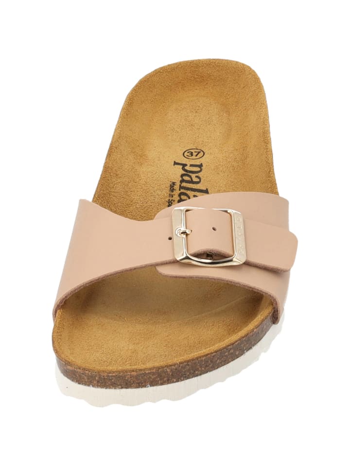 palado Pantoletten in cremebeige matt günstig kaufen