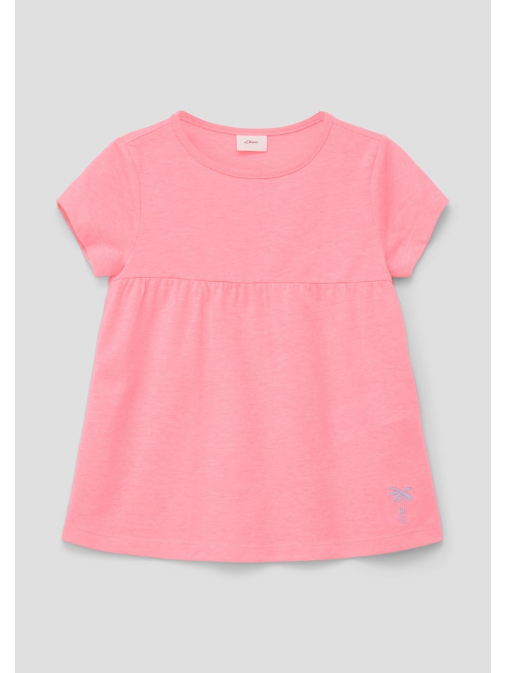 s.Oliver T-Shirt kurzarm in Pink günstig kaufen