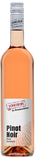 2022 Pinot Noir Rosé feinherb - Weingut Weinmanufaktur Schneiders