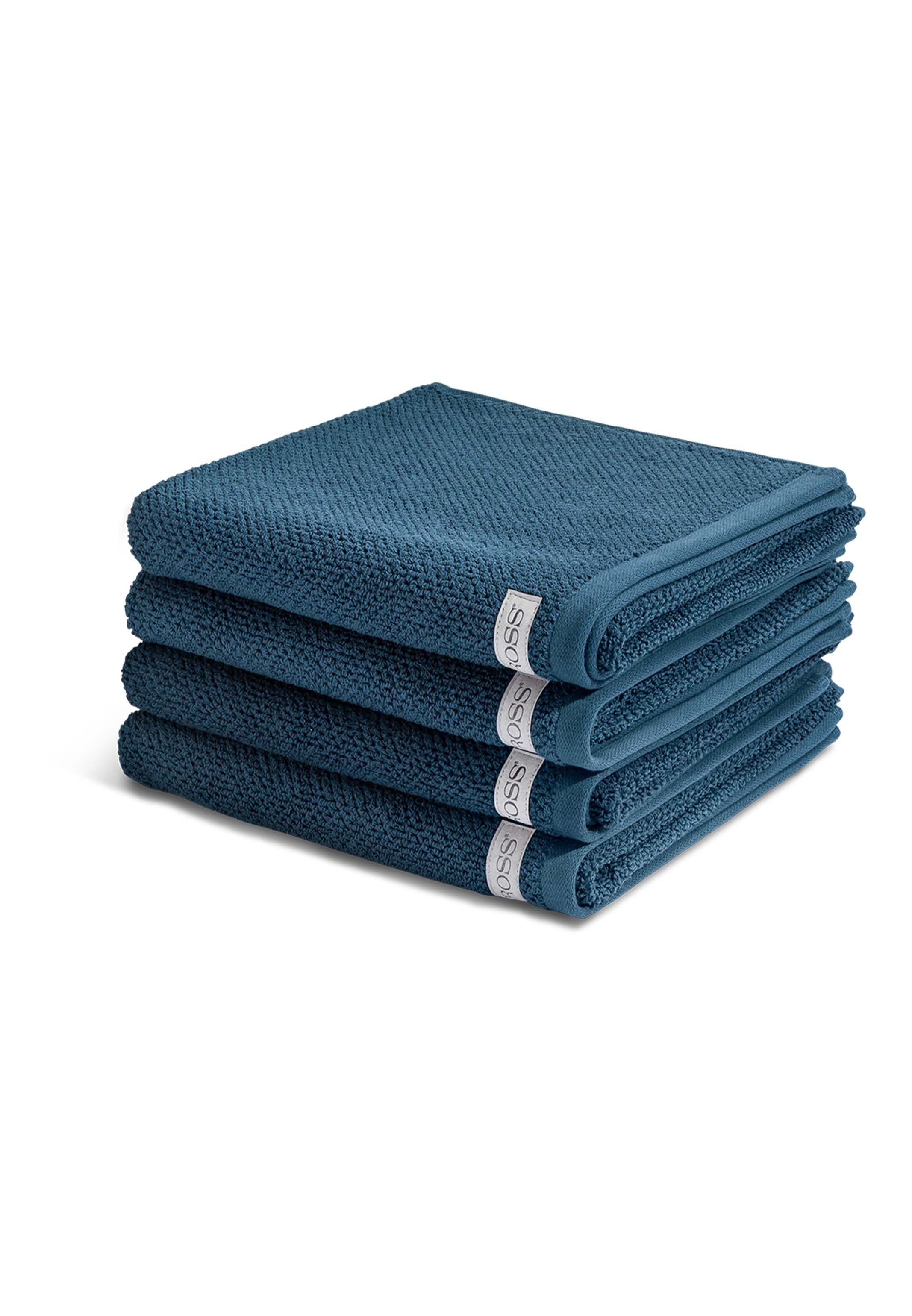 ROSS Handtuch Set Selection - Organic Cotton, Walkfrottee, (Spar-Set, 4-tlg), 4 X Handtuch - im Set - Baumwolle -