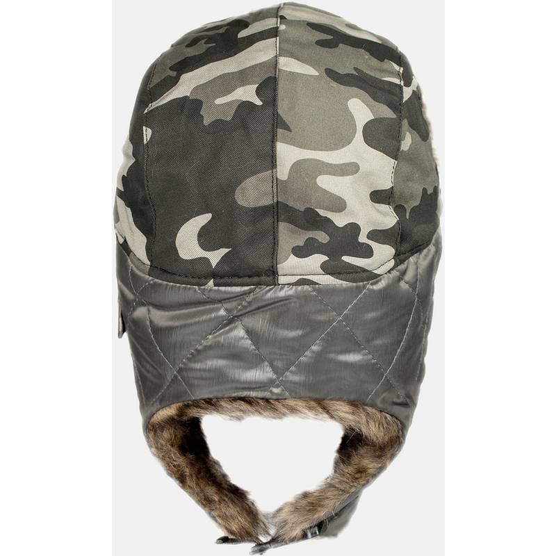 Black Snake Fliegermütze Trapper Fliegermütze