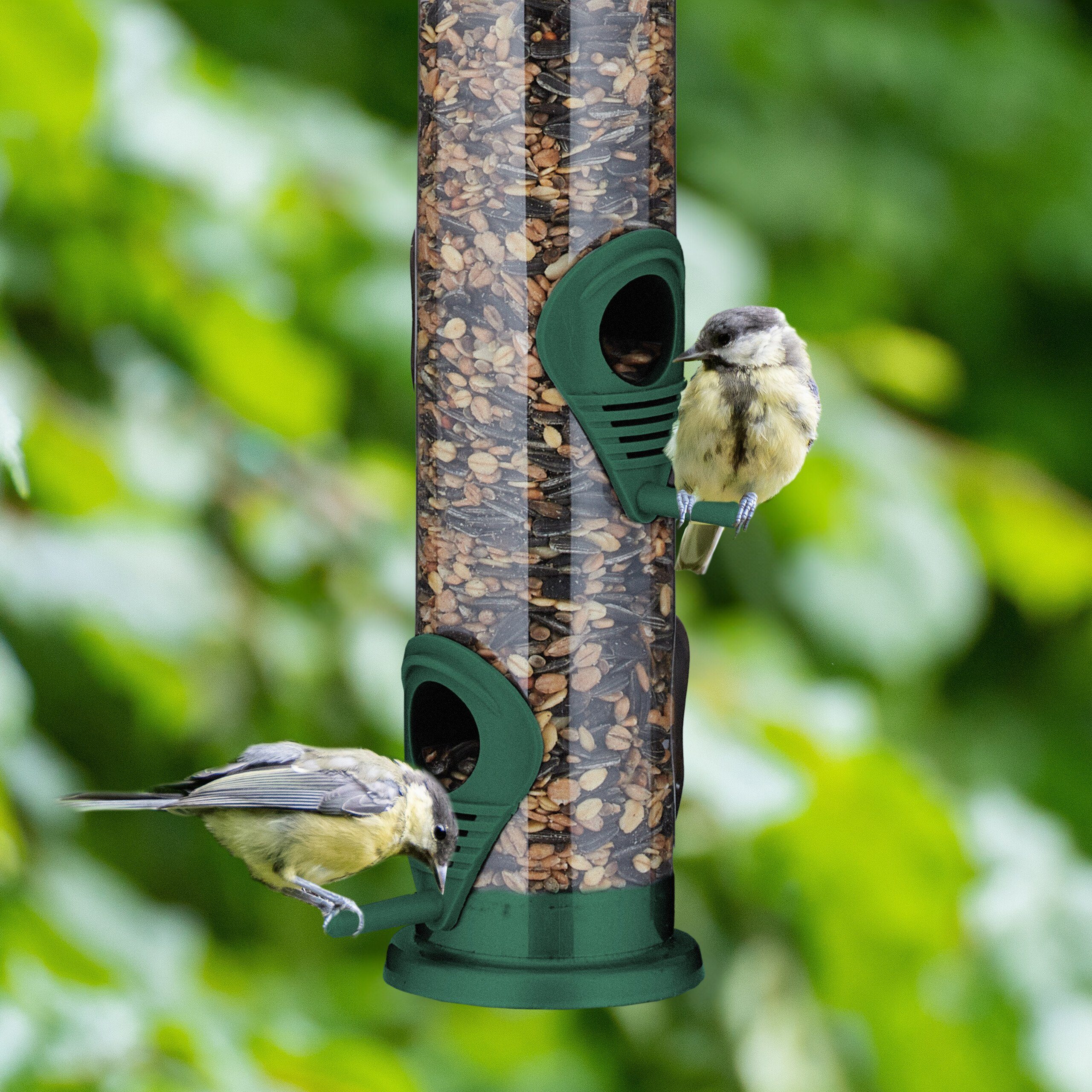 relaxdays Futterspender Vogelfutterspender zum Aufhängen