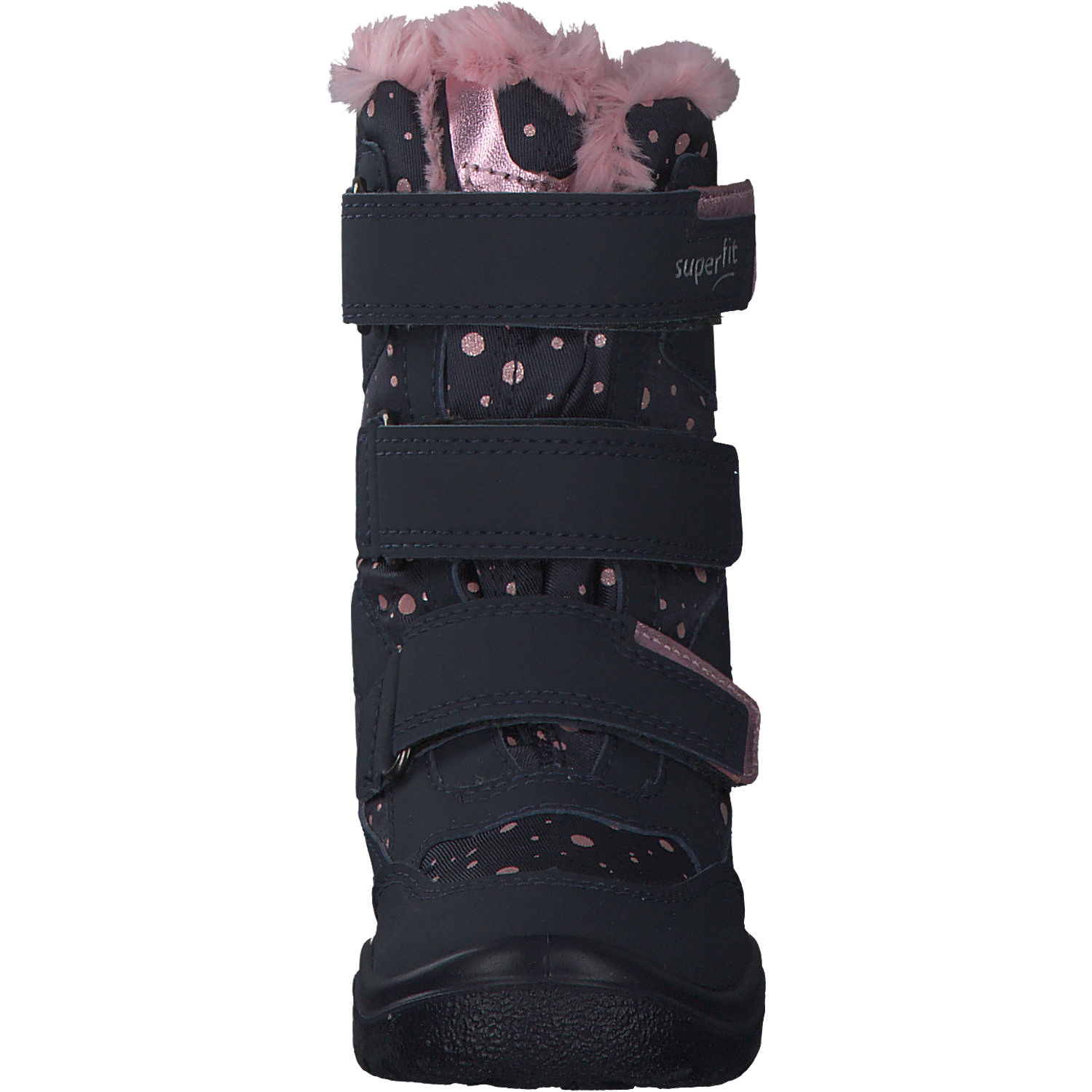 Superfit CRYSTA 09090, Stiefeletten (Kinder), Kinder, Blau (Blau/Rosa)