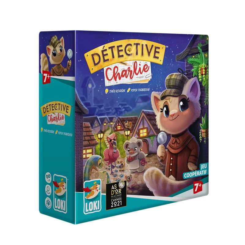 Iello Jeu de société Détective Charlie