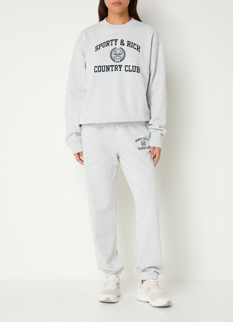 Sporty & Rich Sweater with logo print