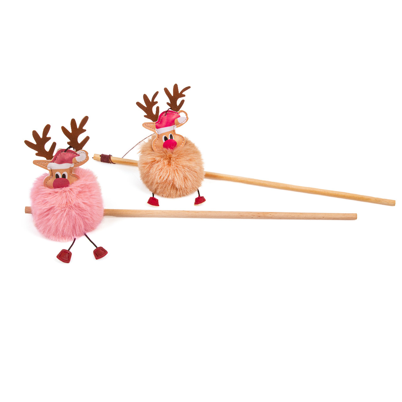 Canadian Cat Company Katzenangeln Canadian Cat Company Spielangel Rudolph beige