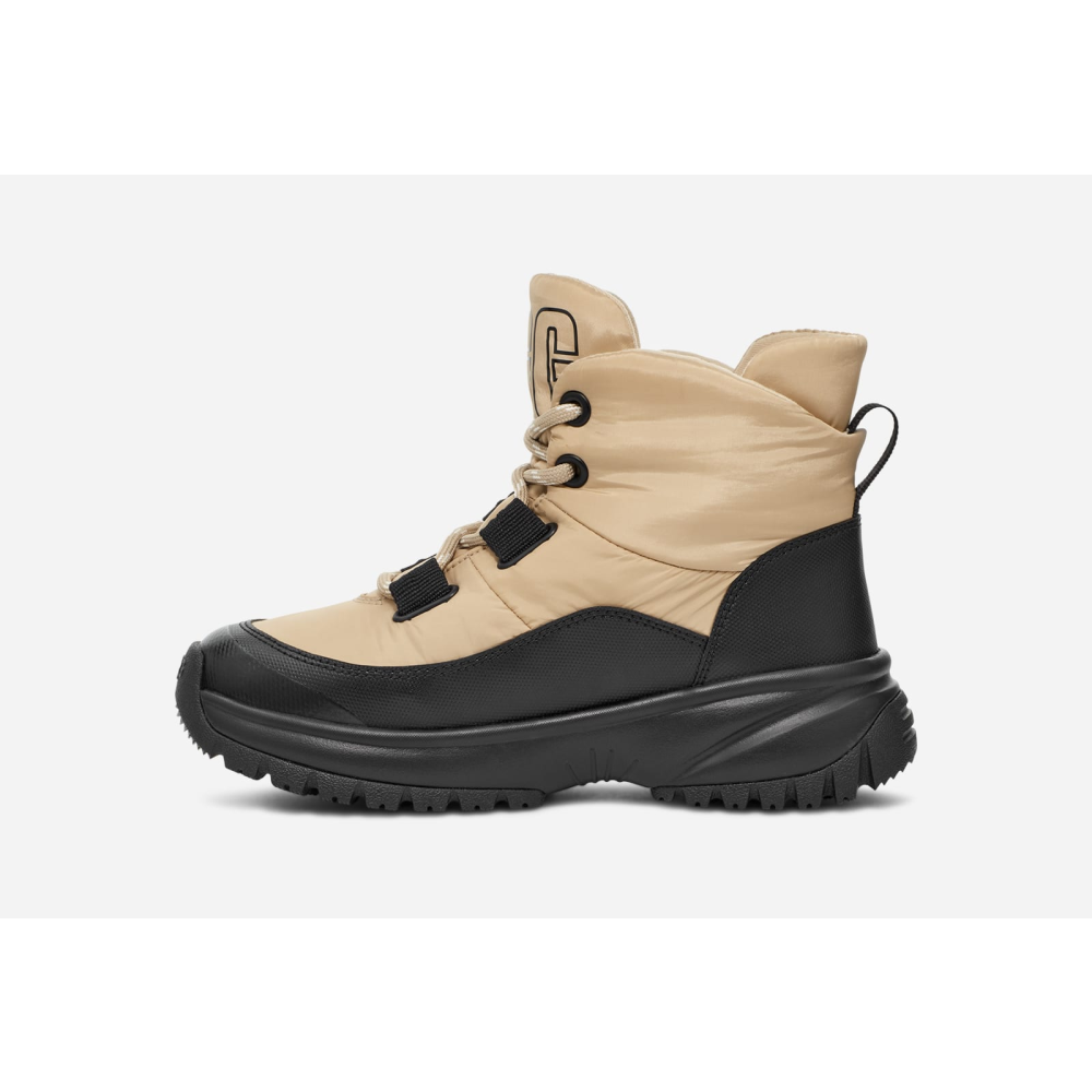 UGG PUFFER LACE Yose 1143844-MDSD / braun