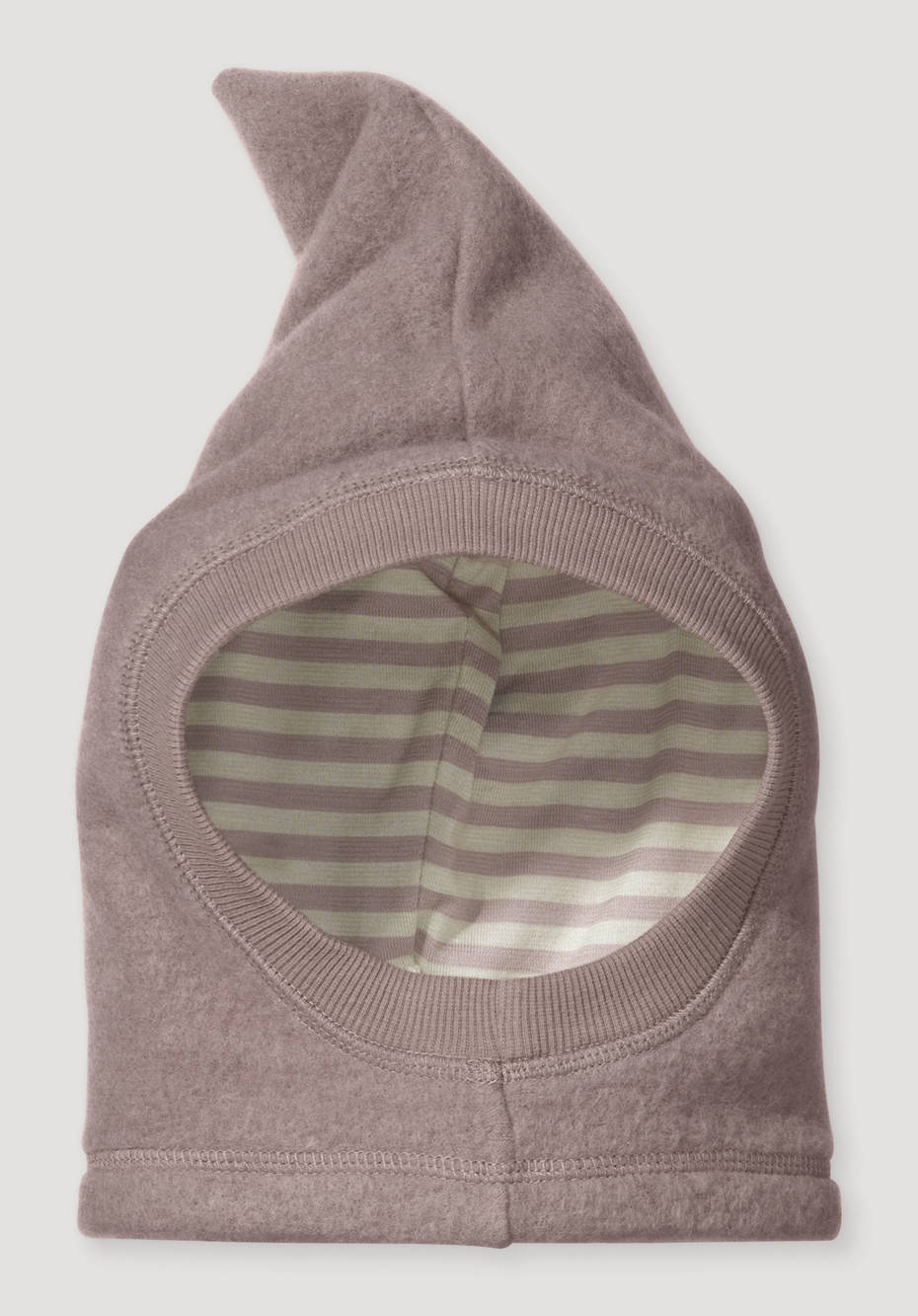 Wollfleece Mütze aus reiner Bio-Merinowolle