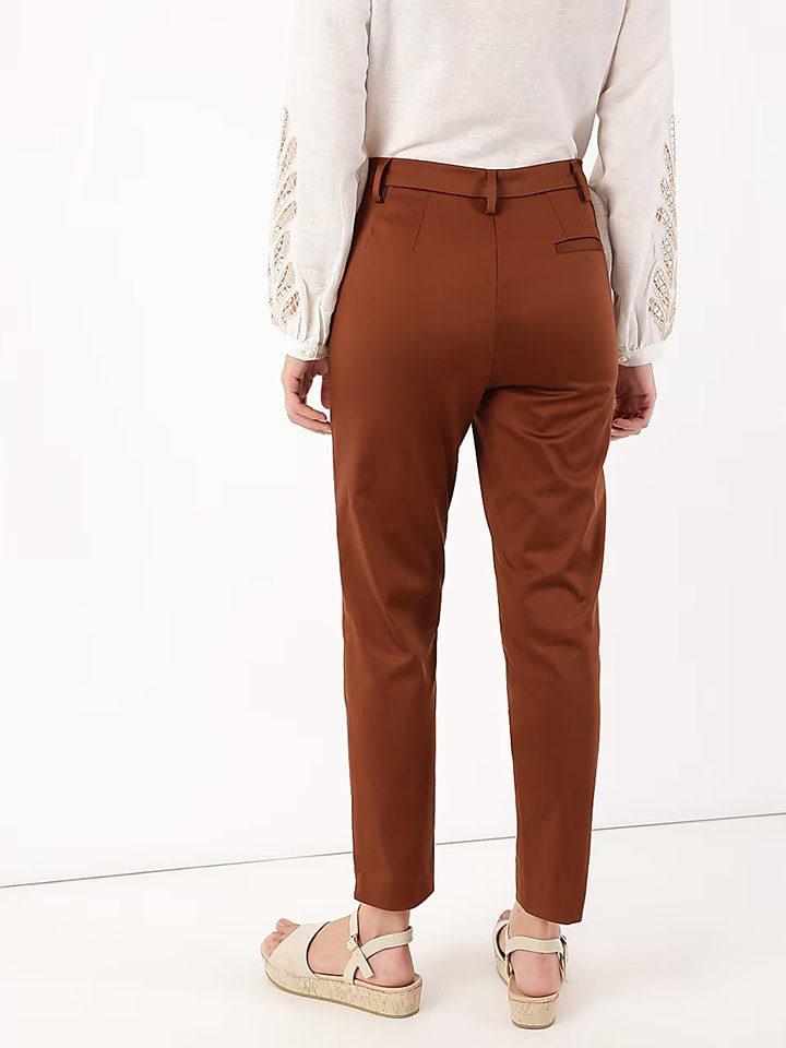 Marks & Spencer Chino in Cognac günstig kaufen