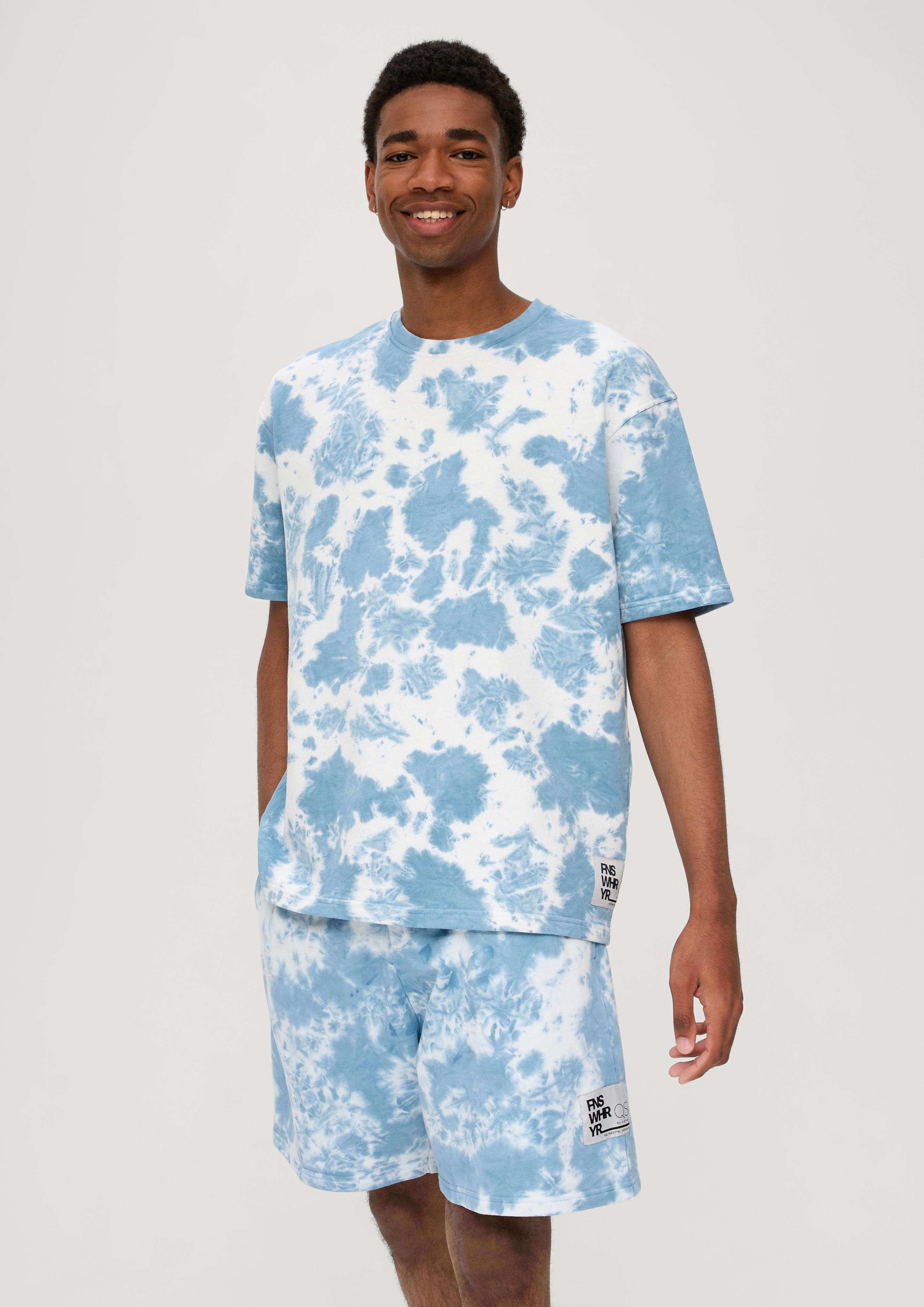 Batik-Sweatshirt aus Baumwolle  2130604-51V0