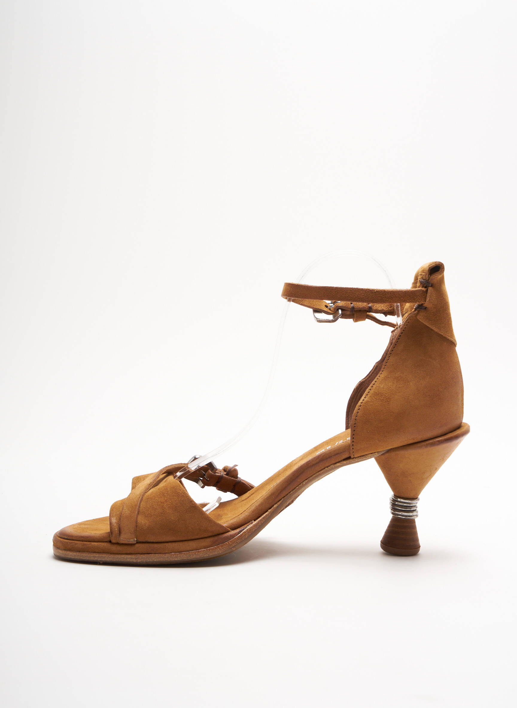 A S 98 Sandales Nu Pieds Femme couleur marron