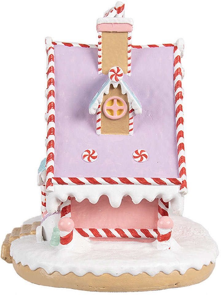 Clayre & Eef Dekofigur ''Haus'' in Bunt - (B)16 x (H)15 x (T)13 cm günstig kaufen onesize