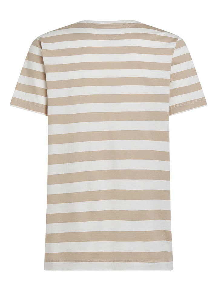 Tommy Hilfiger Shirt in Weiß/ Beige günstig kaufen