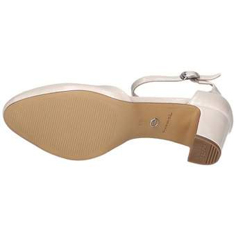 Tamaris Spangenpumps in weiß
