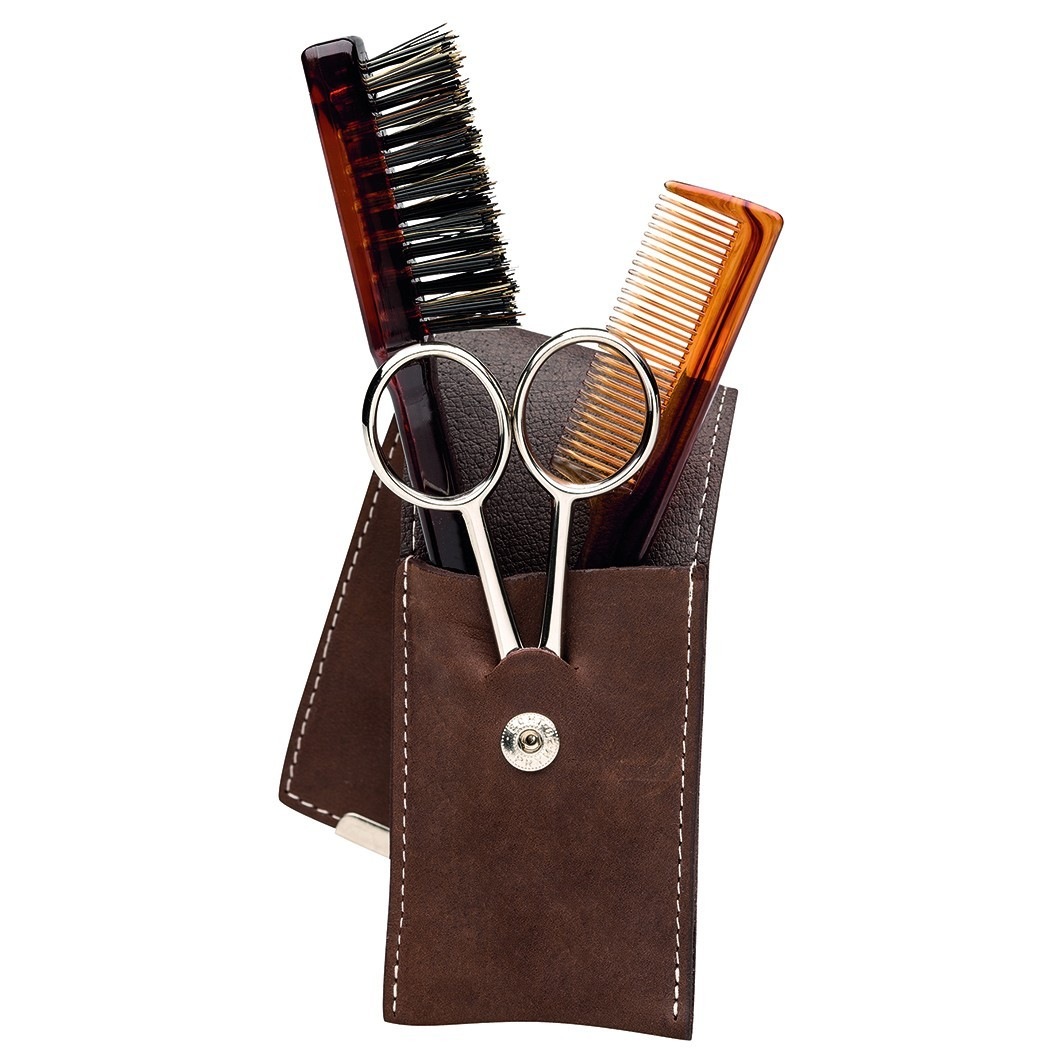 Bartpflege-Set im Etui. 3tlg.