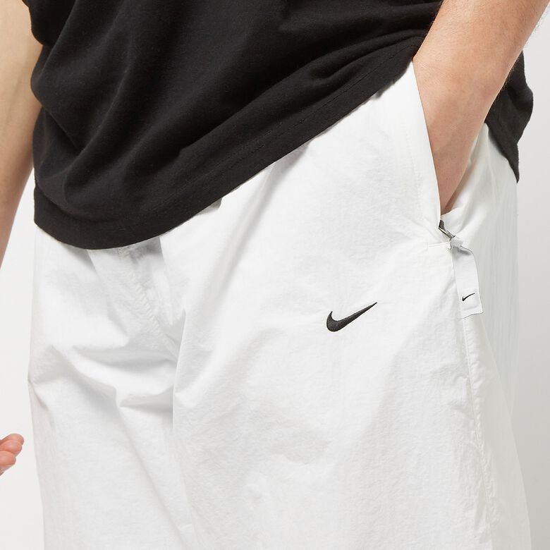 NIKE Solo Swoosh Woven Track Pant white/black