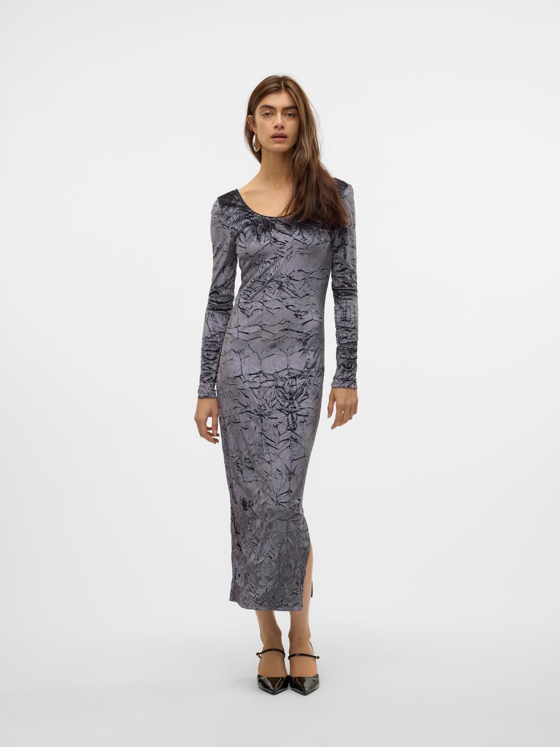 VMMOLLY Langes Kleid