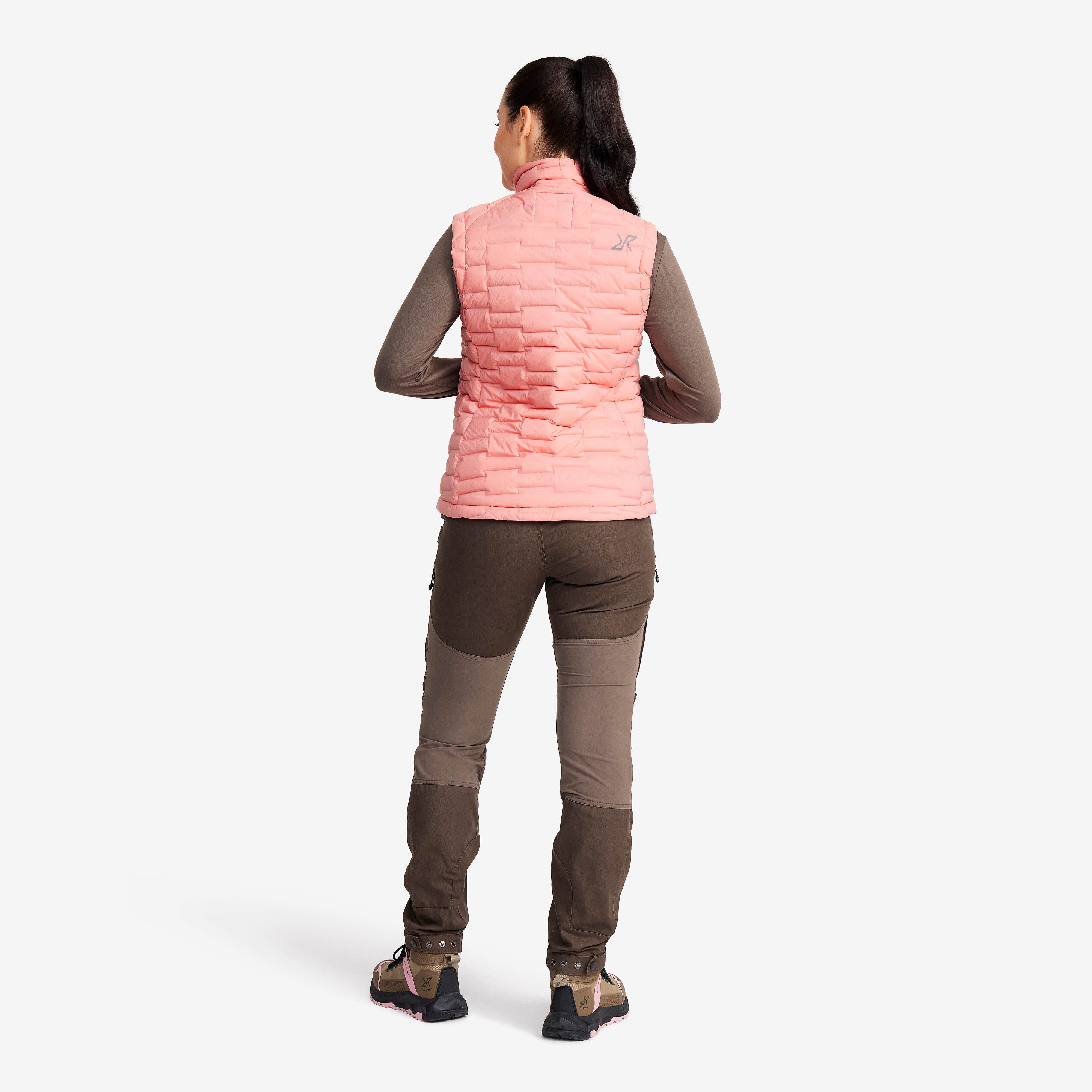 Flex Stretch Down Vest Femme Blush