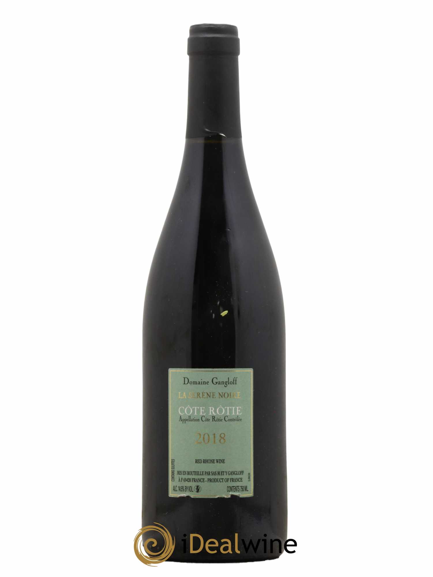 Côte-Rôtie La Sereine Noire Gangloff (Domaine)  2018 - Lot de 1 Bouteille