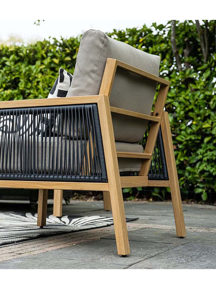 GMD Living Gartenmöbel Sitzgruppe DECALA mit Sitzbank, Dining Lounge in Teakholz Optik günstig kaufen onesize