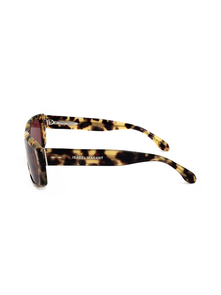 ISABEL MARANT ÉTOILE Damen-Sonnenbrille in Schwarz-Gelb/ Bordeaux günstig kaufen 61