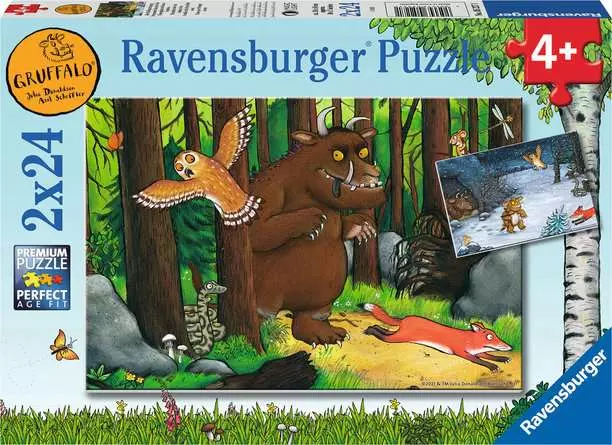 Kinderpuzzle ab 4 Jahren - Der Waldspaziergang - 24 Teile