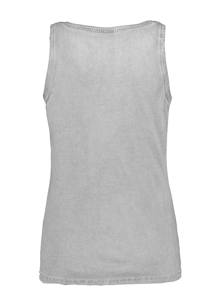 Stitch & Soul Top in Grau günstig kaufen