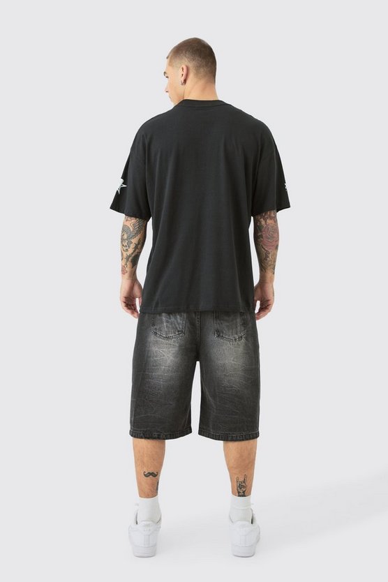 Oversize T-Shirt mit Print