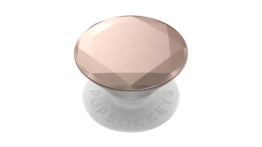 PopSockets PopGrip Metallic Diamond Rose Gold