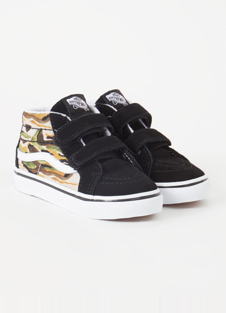 Teniși VANS Sk8-Mid cu detalii din piele întoarsă