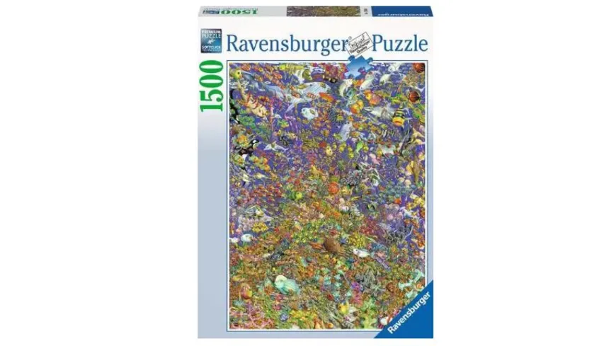 Ravensburger Puzzle - Viele bunte Fische, 1500 Teile