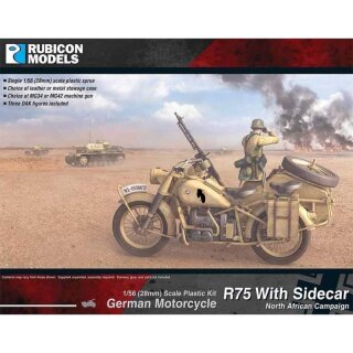 German Motorcycle R75 with Sidecar DAK