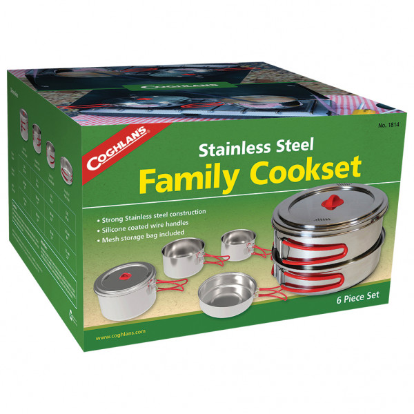 Coghlans - Edelstahlkochset 'Family' - Topf