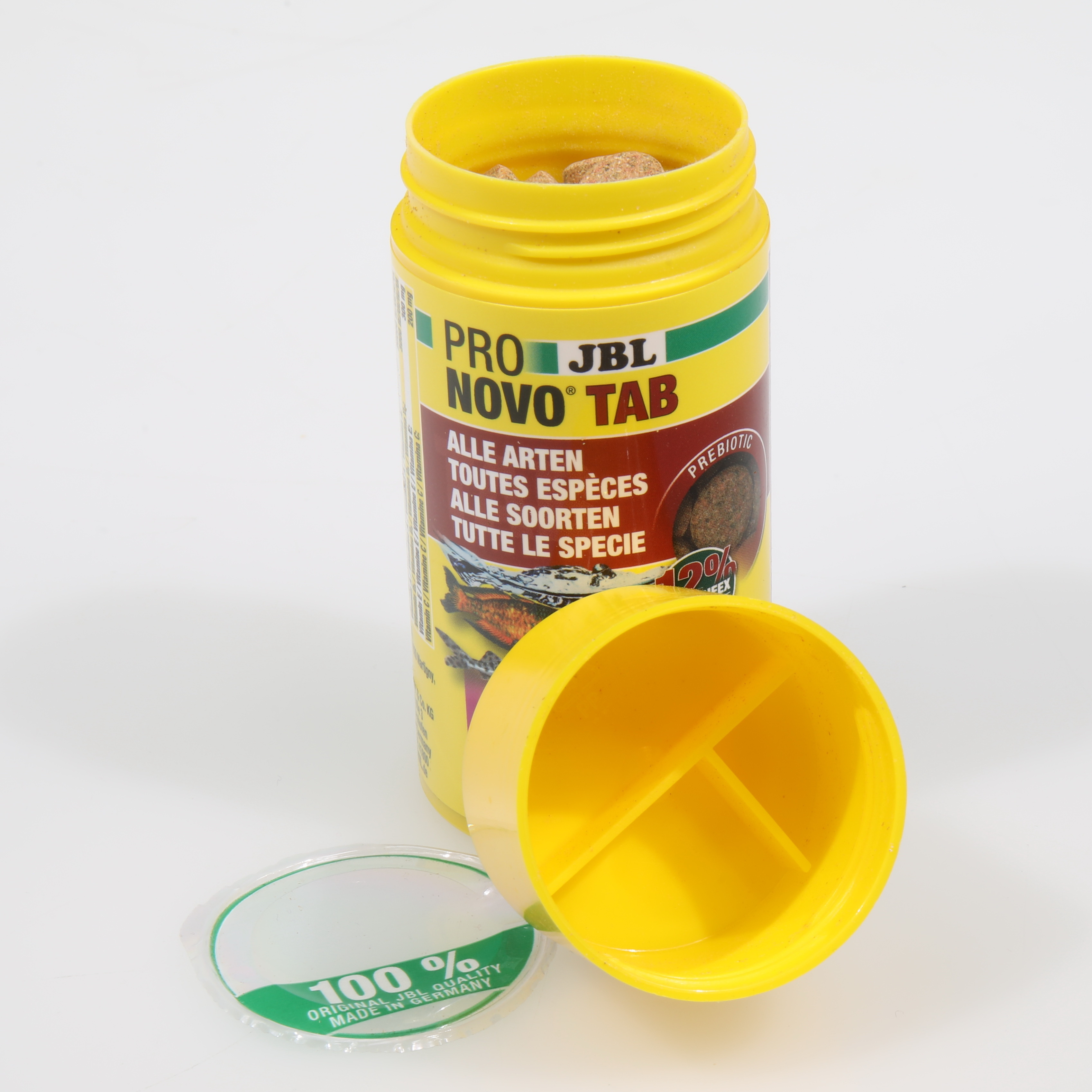 JBL Hauptfutter JBL PRONOVO Futtertabletten für alle Aquarienfische M 100 ml