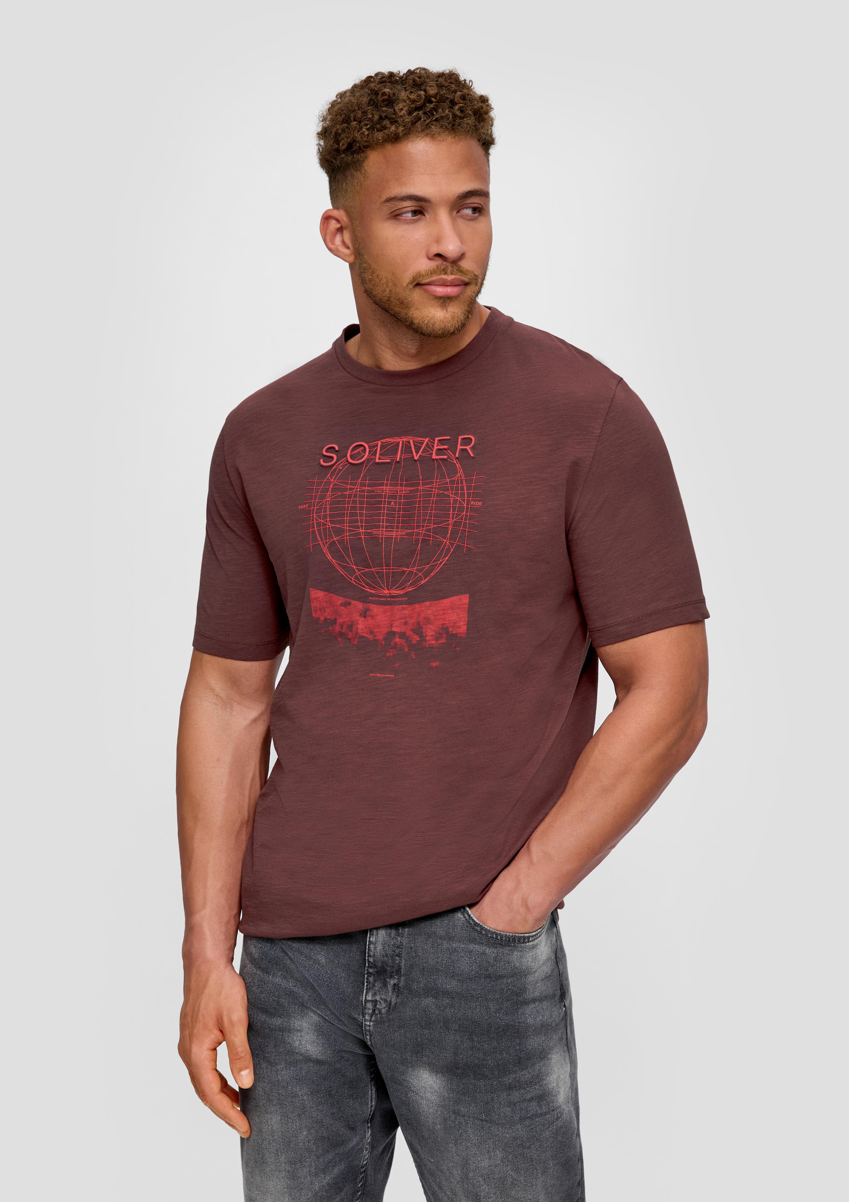 T-Shirt mit Frontprint  2139753-49D1