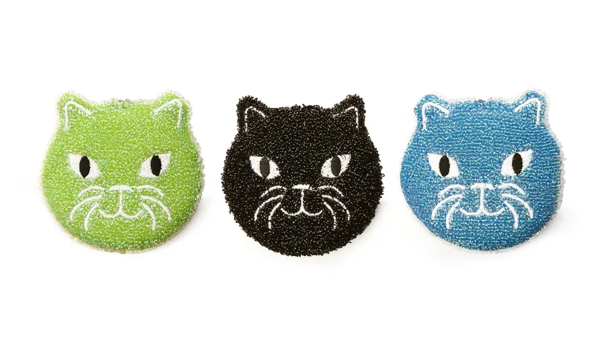 Kikkerland Schwamm Katze